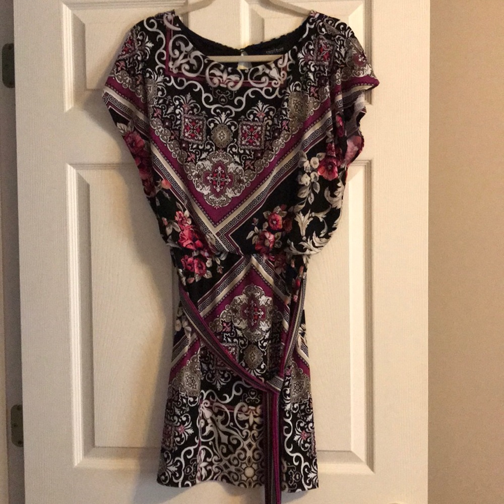White House Black Market xs dress with belt